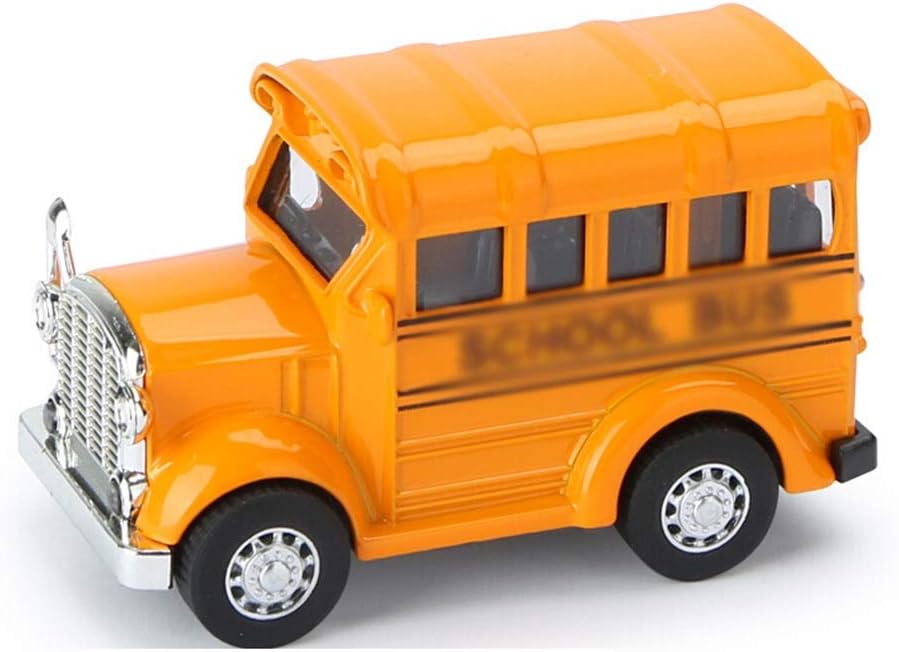 white school bus toy