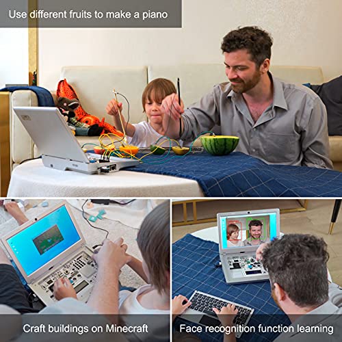 Raspberry Pi 4 Kits, CrowPi2 Raspberry Pi Laptop, Programming Kit for ...