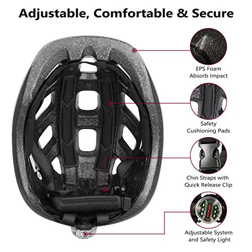 image for Ledivo Kids/Youth Bike Helmet-Adjustable Ultralight Child Bicycle Helm
