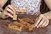 Connection: 3D Wooden Brain Teaser Puzzle from SiamMandalay - Handmade Stress Relief Game for Adults. Conversation Piece for Coffee Tables in Living Rooms and Desk in Offices.