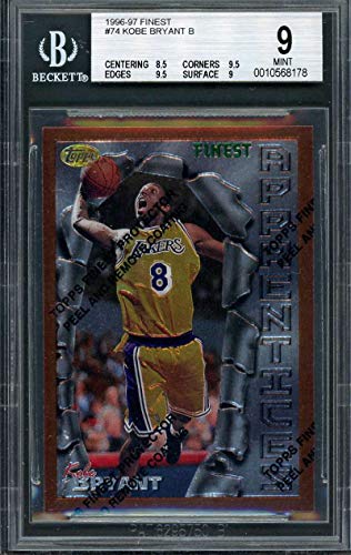 1996 topps finest kobe bryant