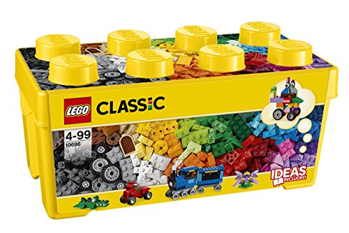 LEGO Classic Medium Creative Bricks Kids 484 Piece Building Box Set | 10696