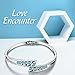 Menton Ezil Love Encounter Sapphire Blue Bangle Bracelets Women 7