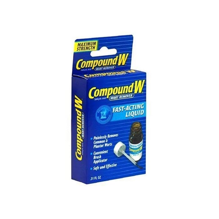 Compound W Maximum Strength & Freeze Off, Fast-Acting Liquid (Fast-Acting Liquid) .31 Fl Oz
