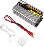 MicroSolar 12V 1000W (Peak 2000W) Pure Sine Wave Inverter - with Battery Cable & Remote Wire Controller