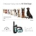 PESTON Dog Training Collar Rechargable 100% Waterproof Electric Vibration Beep Control Dog Shock Collars with Remote Long Range up tp 1500ft for Small Medium Large Dogs