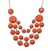 Africanbeads Women's Beads Necklace, Statement Jewelry, Chunky Necklace, Bubble Necklace