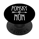 Pomsky Mom Cute Pomeranian Husky Dog Lover Gift