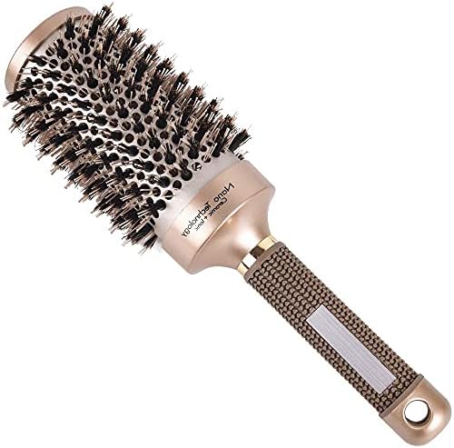 H TENGHODA 53mm Round Brush for Hair Styling, Nano Thermal Ceramic
