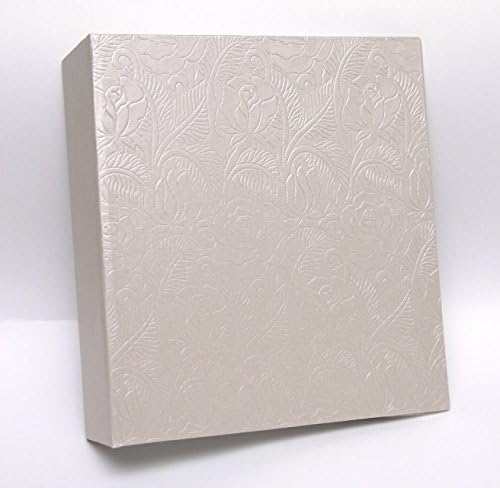 K11 Photo Design Photo Album 200 4x6 White, Pearly Metalic Cover, Baby Pictures. 4 Per Page, Memo Area 3 Ring.