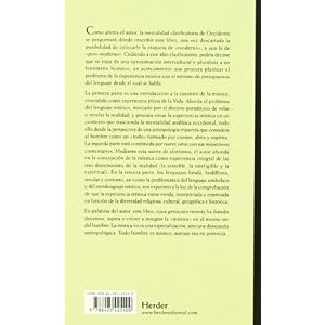 De la mistica: experiencia plena de la vida
