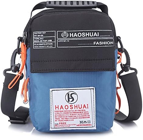 Fashion Men's Oxford Vertical Shoulde Bag Casual Crossbody Satchel Messenger Bag