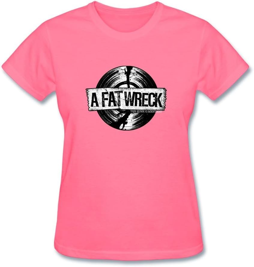 Kettyny Women's Lagwagon Band Rock Design Cotton T Shirt