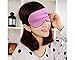 Silk Camel Super Soft and Smooth 100% Natural Silk (both shell and filling) Sleep Eye Mask & Blindfold