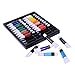 Acrylic Paint Set 24 Colors- Bonus 10 Acrylic Paint Brushes Included - Acrylic Paints for Artists - Heavy Body Acrylic Paint - Artist Quality Acrylic Paint - Canvas Paint with Acrylic Paint Brush Set