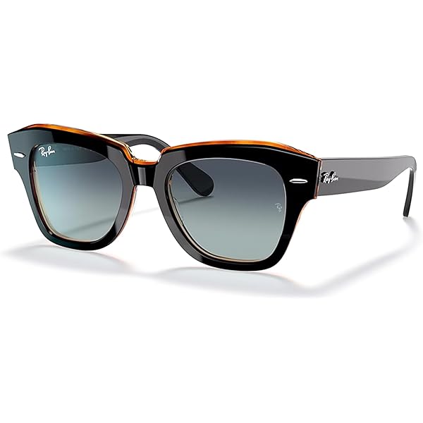 Amazon.com: Ray-Ban Sunglasses RB 2140 F 901/3F Wayfarer Black
