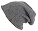 Angela & Wiliam Plain Soft Knitted Oversize Slouchy Baggy Beanie Hat