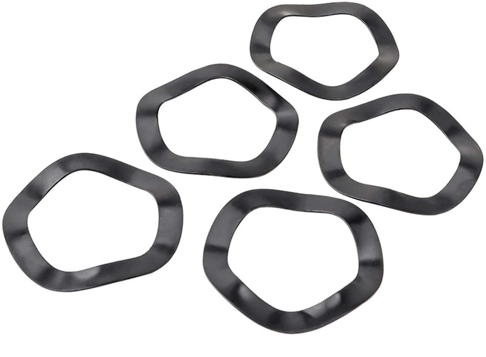 5 Pieces Wave Spring Washer for Bottom Bracket Part Number Genuine replacement spring washer for Carbon Crankset Non-Drive Side (30mm Internal Diameter)