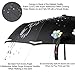 Premium Color Changing Umbrella with Reflective Safety Strips, Auto Open/Close and Windproof Design