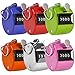 AFUNTA Pack of 6 Color Hand Held Tally Counter 4 Digit Mechanical Palm Clicker Counter - Assorted Color Handheld Tally Counter for Lap/Sport/Coach/School/Event