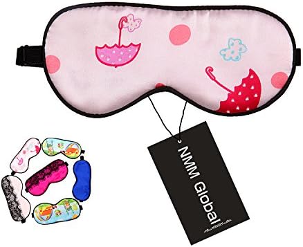 NMM Global Soft Eye Mask for Baby Sleeping, Pure Natural Silk Sleep Mask for Kids, Cute sleeping mask for Girls and Boys (0-1 years old)