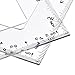 eBoot Triangle Ruler Square Set, 30/60 and 45/90 Degree, Set of 2