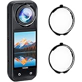 Coyktonty Lens Guard/Lens Protective Cover for Insta360 X5, 9H hardness High transmittance,Waterproof Dustproof (Optical Glass)