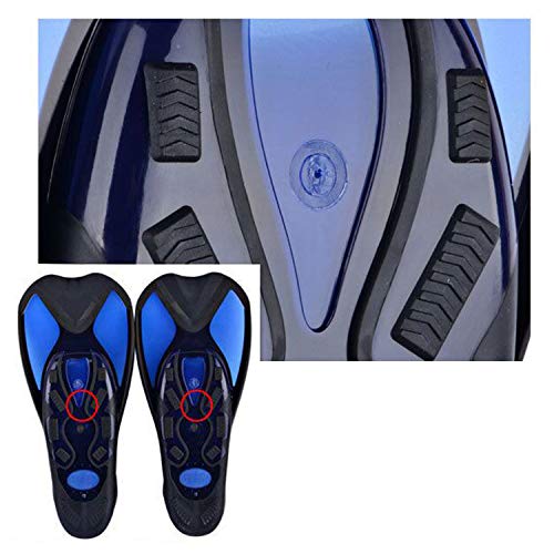 Onefeng Sports Short Dive Fins for Swimming and Snorkeling (Medium)