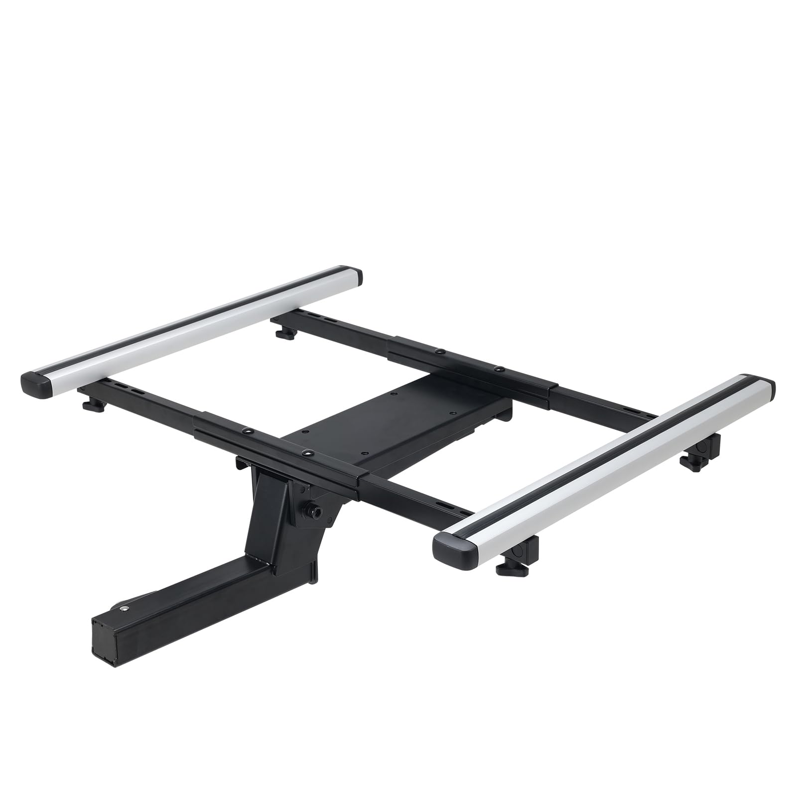 TOOENJOY Multifunctional Hitch Rack Platform, Folding Hitch Cargo ...