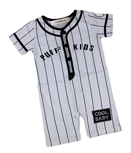 StylesILove Infant Toddler Baby Boy Sports Baseball Romper Onesie