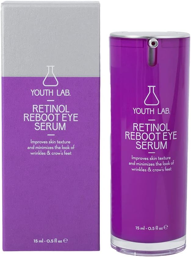YOUTH LAB Retinol Reboot Eye Serum Wrinkle Fine Line Reduction Tightening