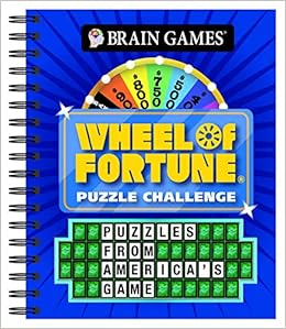 Brain Games Wheel Of Fortune Puzzle Challenge 9781645580812 Publications International Ltd Brain Games Books Amazon Com
