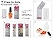 Qmisi Color False Nails Tips Press On Manicure Fashion Design Short Length No Need Glue Maroon