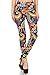 Leggings Depot Women's Pemium Quality Ultra Soft Printed Fashion Leggings -Regular and Plus Sizes (One Size: Small / Medium, Bella Donna)