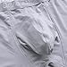 David Archy Men's 4 Pack Polyamide Fast Dry Support Pouch Trunks(S,Gray)