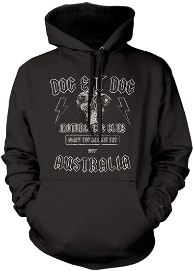 Amazon Com Ac Dc Inspired Dog Eat Dog Hoodie Clothing