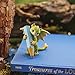 Top Collection Rex The Green Dragon - Mini Collectible Fantasy Figurine (The Aspiring Writer)