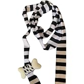 Goth Thin Scarf Y2k Striped Scarf Gothic Neckerchief Belt Grunge Accessories Alt Accessories Emo Stuff Streetwear