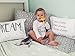 Oh, Susannah Dream Grey Yellow Toddler Size Pillowcase (1 Pillow Cover 14 x 20.5 Inches) Kids Room Decor