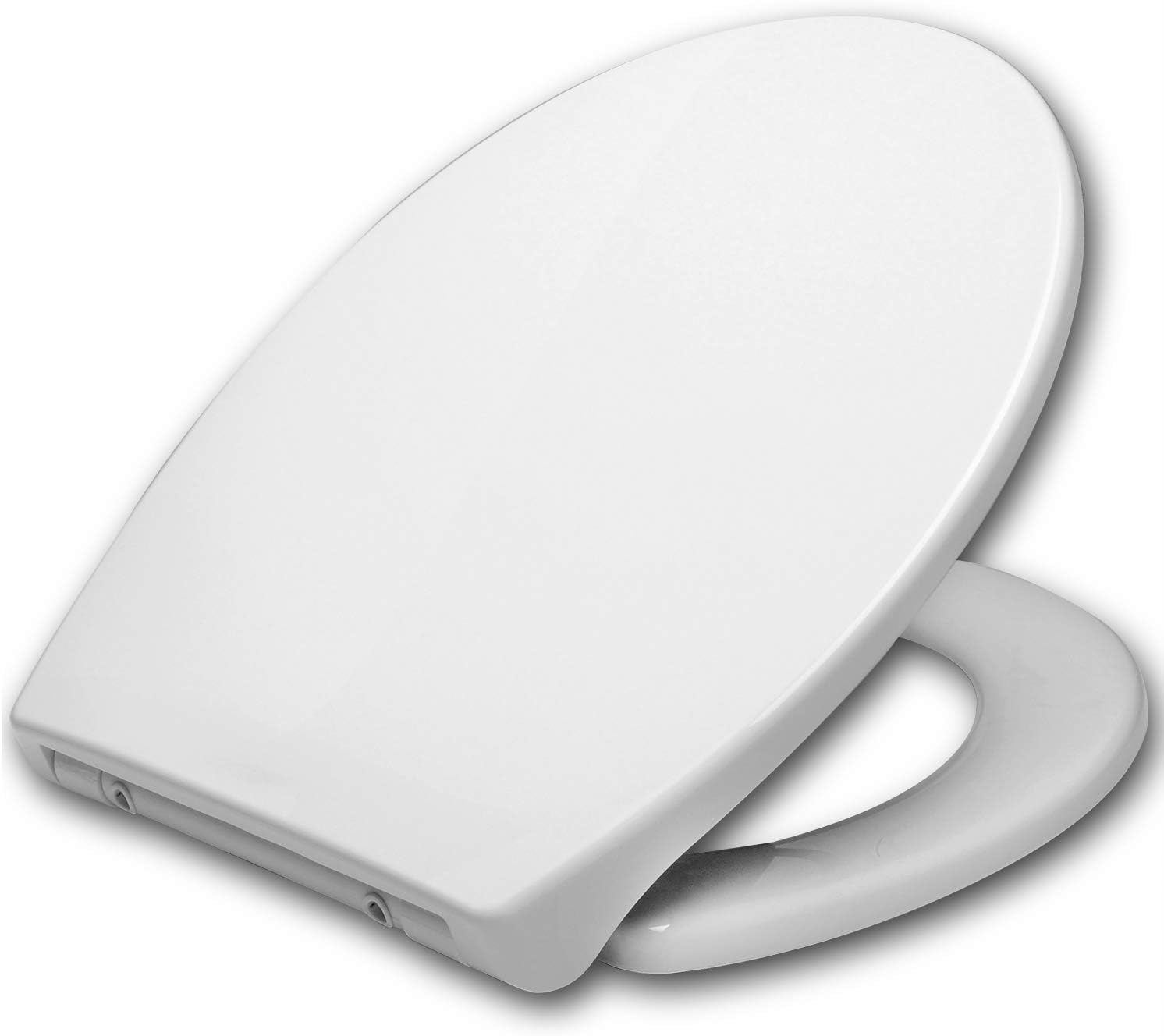 WOLTU White Toilet Seat Soft Close Hinge Quick Release Toilet Lid Cover Seat Amazon.co.uk DIY