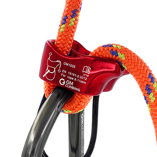GM CLIMBING Micro Belay Device Tubular Vgrooved EN 151512 UIAA
