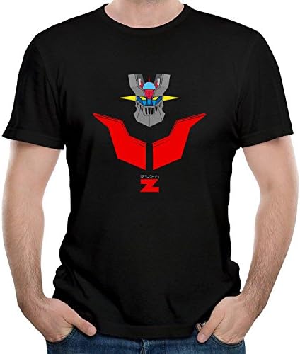 HEYUANHECHOU T-Shirts for Men's MAZ Men's T Shirts,Black