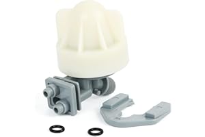 TERGTIRY Water Softener Nozzle and Venturi Assembly 7187065 Replacement, Compatible with GE, Kenmore, Morton, Whirlpool, NorthStar, Rheem Replaces 7214969, 7165704, 7238450 and WS15X10027 WS15X10046