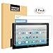 All-New Fire HD 10 Screen Protector [2-Pack], PLESON Tempered Glass Screen Protector for Fire HD 10 Tablet (2017 Release), [0.26mm] 2.5D Case Friendly Bubble Free Screen Protector for Fire HD 10 2017