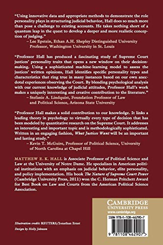 What Justices Want: Goals and Personality on the U.S. Supreme Court - //medicalbooks.filipinodoctors.org