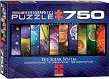 EuroGraphics Solar System Details Jigsaw Puzzle (Panorama) 750 Piece Puzzle