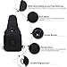 HUKOER Sling Bag Oxford Fabric Crossbody Bag Shoulder One Strap Backpack Men's Multipurpose Daypack for Camping, Hiking,Trekking, Rover,Cycling, Hiking,Travel