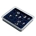 Neatnix Stax Jewelry Ear Ring Hoops & Rings Organizer Tray, Midnight Blue