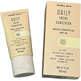 Trader Joe's Daily Facial Sunscreen, Broad Spectrum SPF 40, 1.7 fl oz