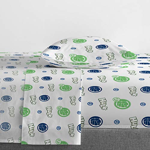 Jay Franco Marvel Avengers Assemble Hulk Out 4 Piece Toddler Bed Set